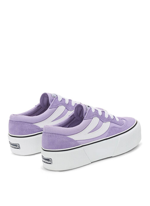 Superga Lila-Beyaz Kadın Sneaker S1151MW - Görsel 3