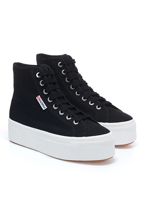 Superga Siyah Kadın Sneaker S41273W - Görsel 3