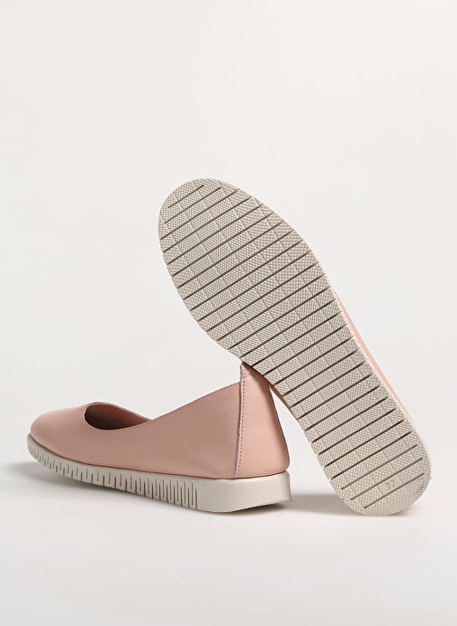 Hush Puppies Bej Kadın Deri Düz Ayakkabı ANDERSON - Görsel 5