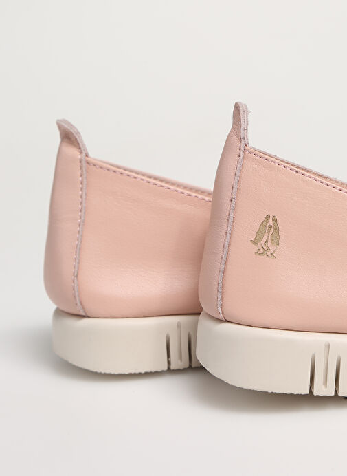 Hush Puppies Bej Kadın Deri Düz Ayakkabı ANDERSON - Görsel 6