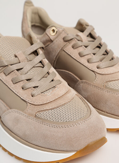Hush Puppies Bej Kadın Deri - Kumaş Sneaker MANILOW - Görsel 6