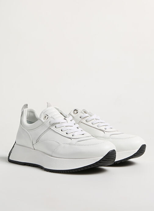 Hush Puppies Beyaz Kadın Deri Sneaker ALDA - Görsel 3