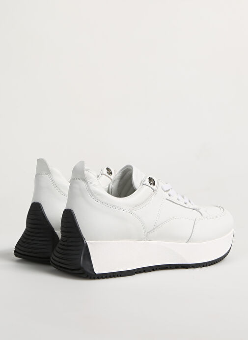 Hush Puppies Beyaz Kadın Deri Sneaker ALDA - Görsel 4