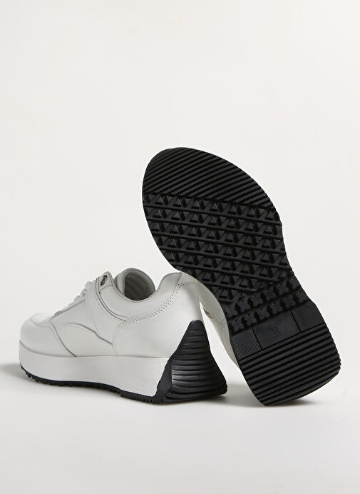 Hush Puppies Beyaz Kadın Deri Sneaker ALDA - Görsel 5