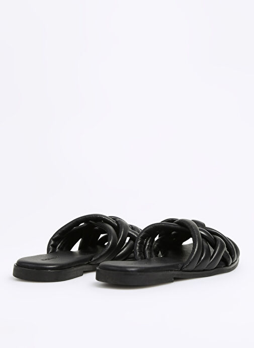 Hush Puppies Siyah Kadın Deri Terlik BELLEVUE - Görsel 4