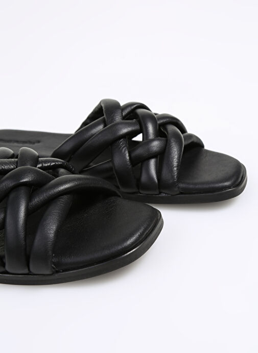 Hush Puppies Siyah Kadın Deri Terlik BELLEVUE - Görsel 6