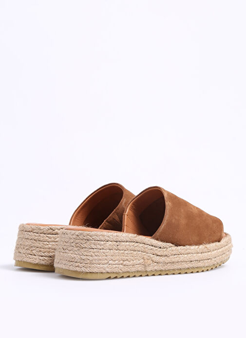 Hush Puppies Taba Kadın Deri Terlik BRIDGEPORT - Görsel 4