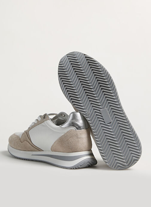 Hush Puppies Beyaz-Gri Kadın Sneaker ALLEN - Görsel 5