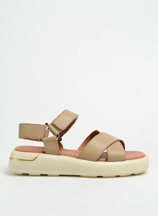 Hush Puppies Kahve Kadın Deri Sandalet WYOMIN - Görsel 2