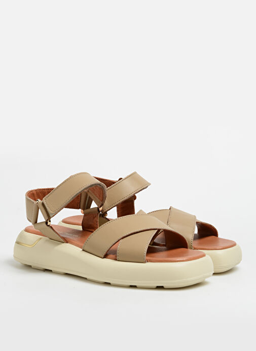 Hush Puppies Kahve Kadın Deri Sandalet WYOMIN - Görsel 3