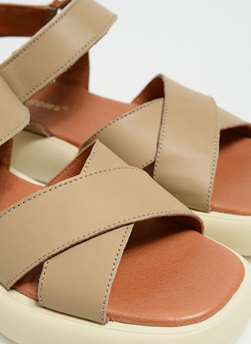 Hush Puppies Kahve Kadın Deri Sandalet WYOMIN - Görsel 6