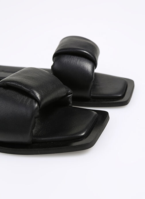 Hush Puppies Siyah Kadın Deri Terlik BILLINGS - Görsel 6