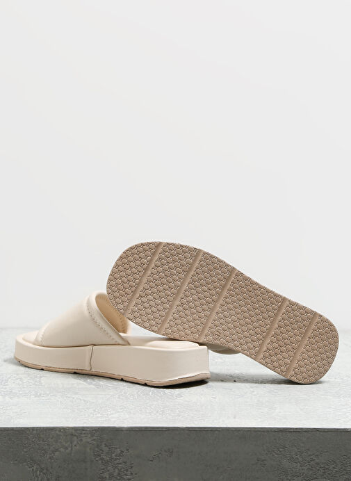 F By Fabrika Bej Kadın Terlik PATNIRA - Görsel 5