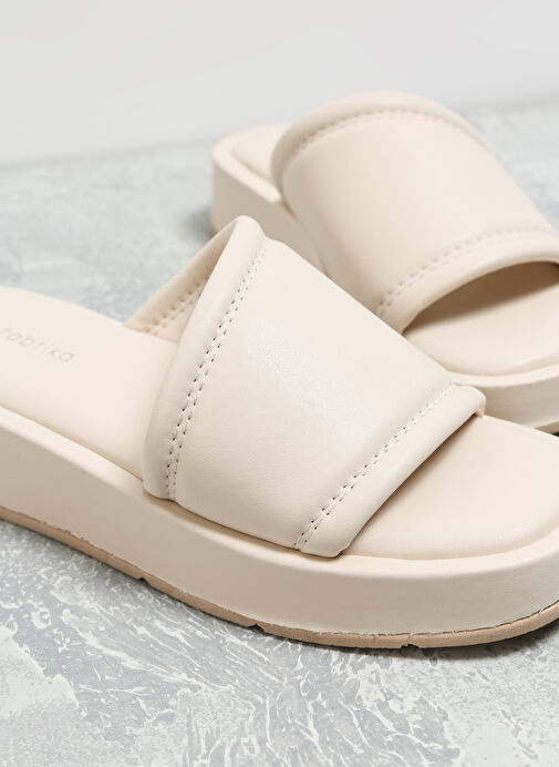 F By Fabrika Bej Kadın Terlik PATNIRA - Görsel 6