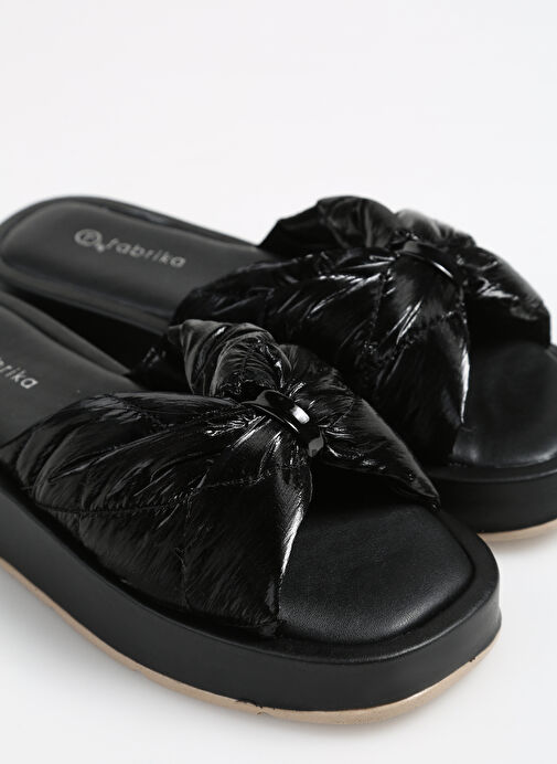 F By Fabrika Siyah Kadın Terlik BERNANSI - Görsel 6