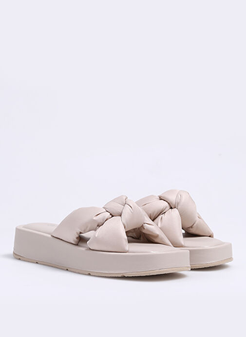 F By Fabrika Bej Kadın Terlik ADRE - Görsel 3