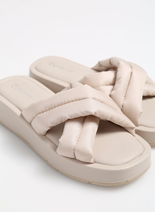 F By Fabrika Bej Kadın Terlik ADRESA - Görsel 6