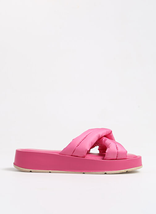 F By Fabrika Fuşya Kadın Terlik ADRESA - Görsel 2