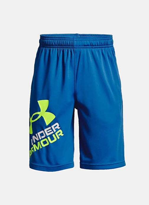 Under Armour Lastikli Bel Bol Kesim Mavi Erkek Çocuk Şort 1361817-471 UA Prototype 2.0 Logo S