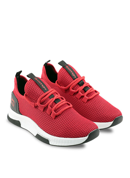 Slazenger SA13RE135-629AGENDA Kırmızı - Siyah Erkek Koşu Ayakkabısı - Görsel 3