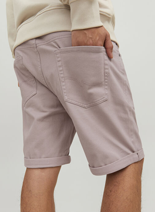 Jack & Jones Standart Pembe Erkek Şort 12165892_JPSTRICK ORIGINAL SHORT