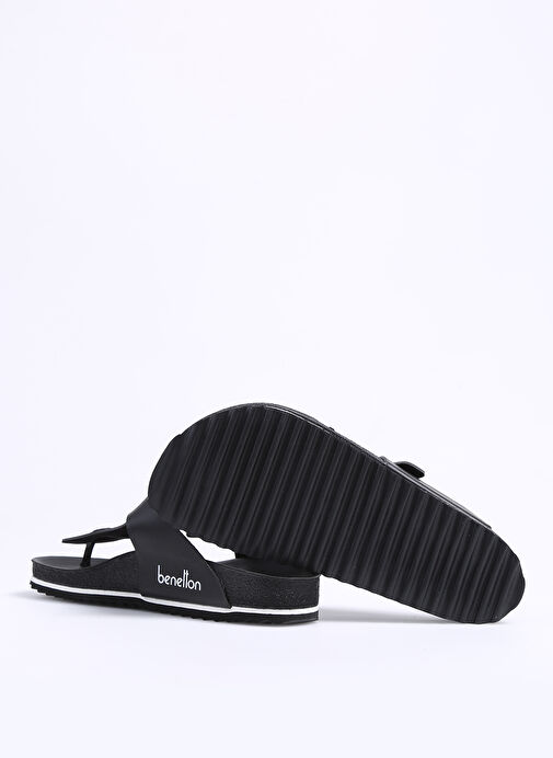Benetton Siyah Kadın Terlik BN-1324 - Görsel 5