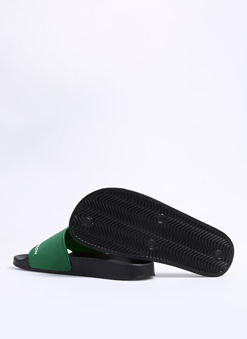 Benetton Siyah-Yeşil Erkek Plaj Terliği BN-1271 - Görsel 5