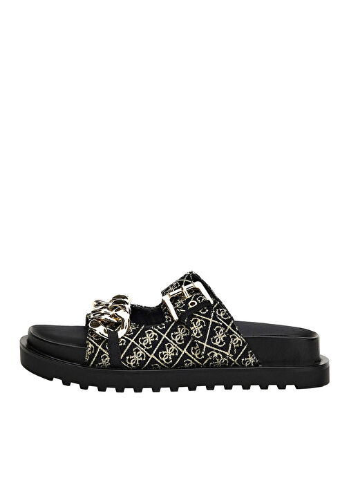 Guess Guess Siyah Kadın Terlik FL6FATFAL03 Sandalet & Terlik | Boyner Siyah - 3. görsel