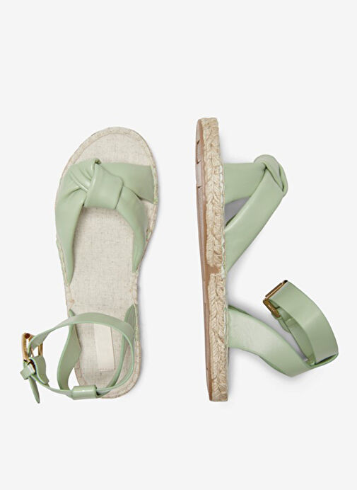 Only Açık Yeşil Kadın Sandalet 15288109 - Görsel 5