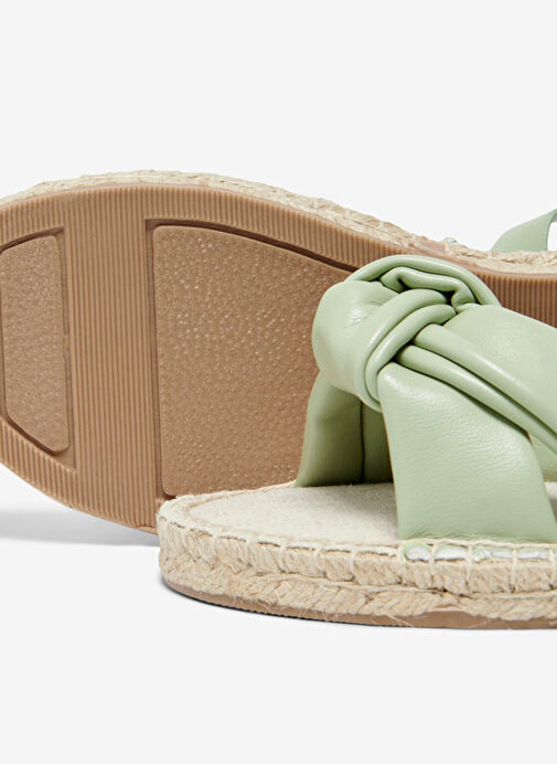 Only Açık Yeşil Kadın Sandalet 15288109 - Görsel 6