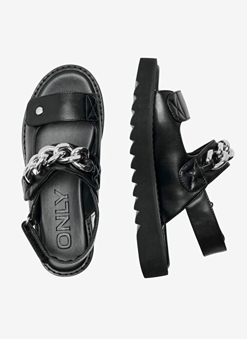 Only Siyah Kadın Sandalet 15288053 - Görsel 5