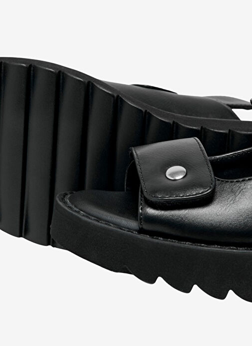 Only Siyah Kadın Sandalet 15288053 - Görsel 6