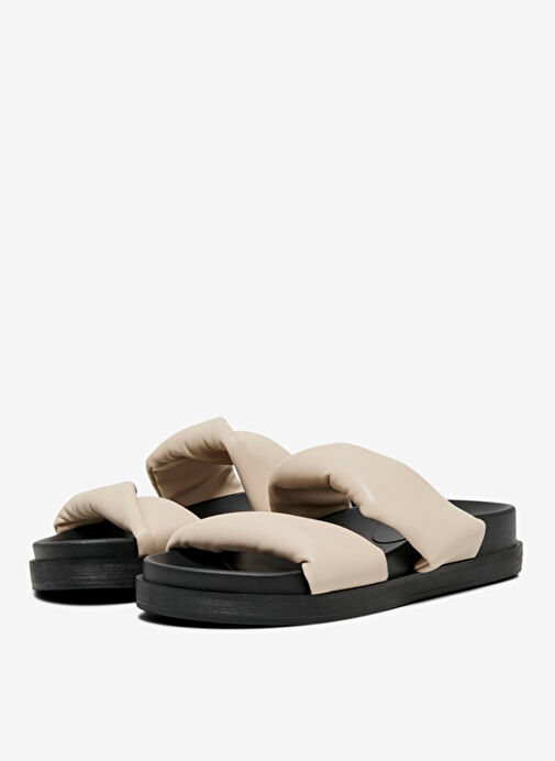 Only Krem Kadın Terlik 15288132 - Görsel 3