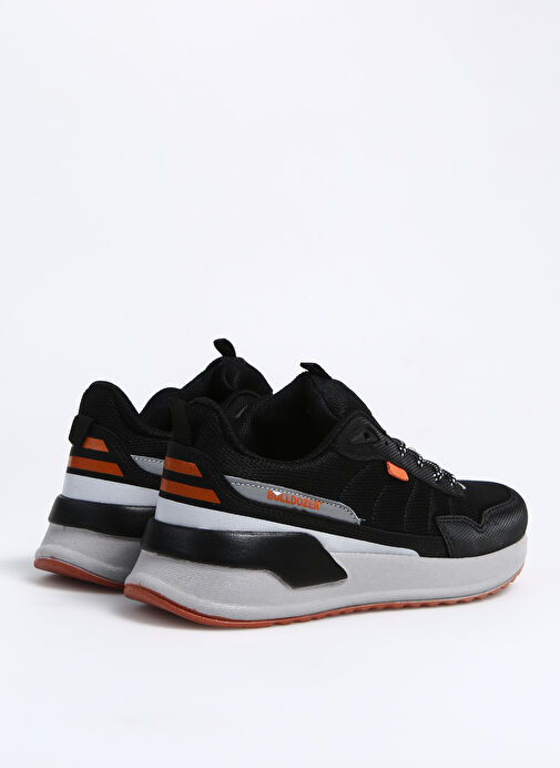 Siyah - Turuncu Kadın Günlük Ayakkabı UNISEX BUL-231924 - Görsel 4