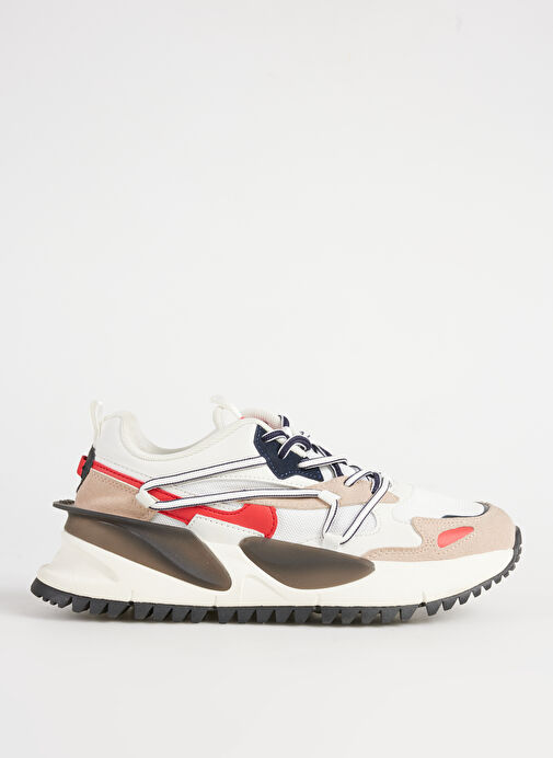 Bulldozer Bulldozer Bej Beyaz-Kırmızı Erkek Günlük Ayakkabı Boyner'de! Bej - 2. görsel