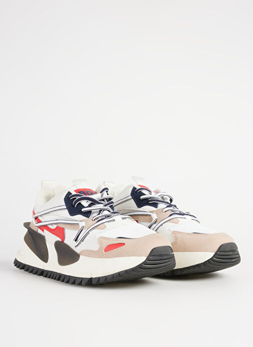 Bulldozer Bulldozer Bej Beyaz-Kırmızı Erkek Günlük Ayakkabı Boyner'de! Bej - 3. görsel
