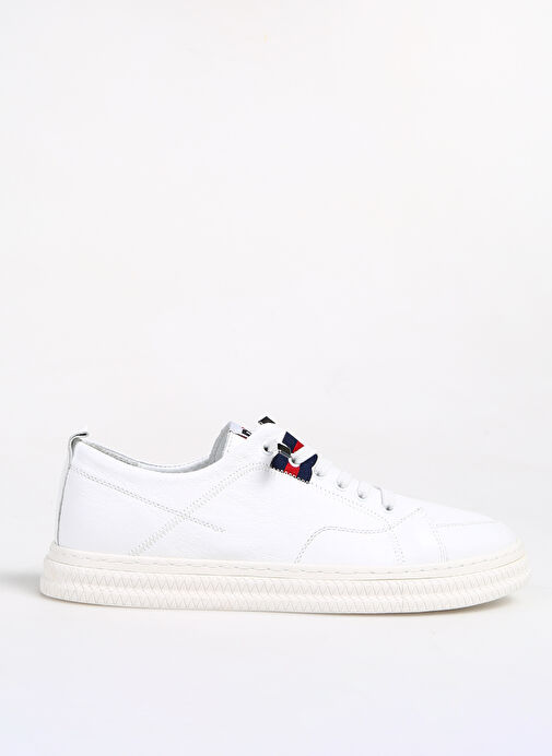 Bulldozer Deri Beyaz Erkek Günlük Ayakkabı ERK İTHAL DERİ AYAKKABI BUL-231043 - Görsel 2