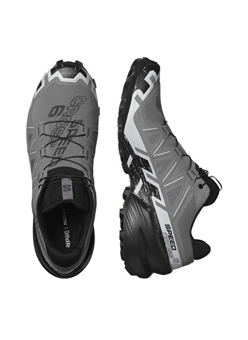 Salomon L41738000_SPEEDCROSS 6 Gri Erkek Koşu Ayakkabısı - Görsel 4