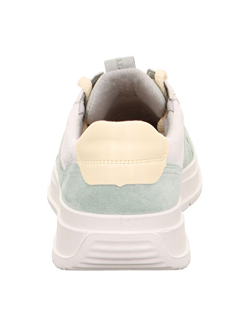Legero Beyaz-Yeşil Kadın süet Sneaker 2-000240 - Görsel 6