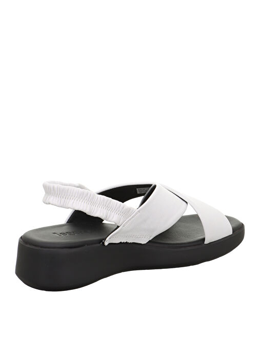 Legero Beyaz Kadın Süet Sandalet 2-000261 - Görsel 5