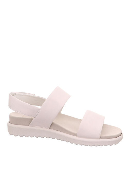 Legero Beyaz Kadın Süet Sandalet 2-000242 - Görsel 3