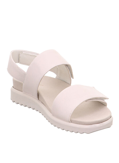 Legero Beyaz Kadın Süet Sandalet 2-000242 - Görsel 4