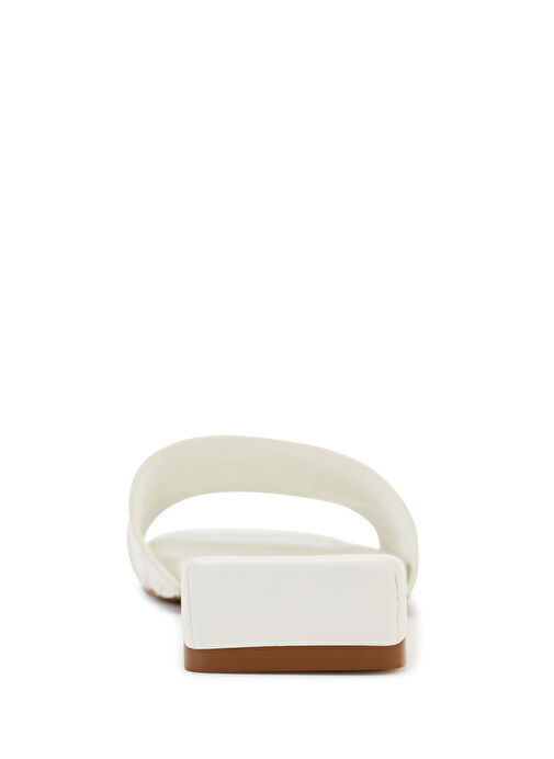 Dkny Beyaz Kadın Terlik K4231949AHK - Görsel 5