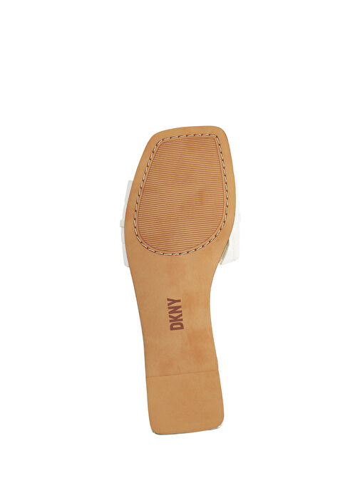 Dkny Beyaz Kadın Terlik K4231949AHK - Görsel 6