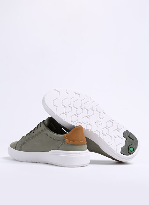 Timberland Seneca Bay Yeşil Deri Erkek Sneaker - Görsel 5