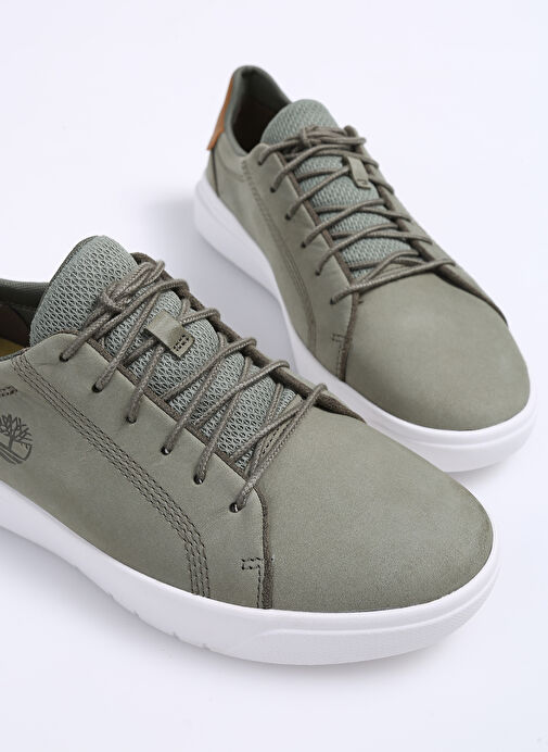 Timberland Seneca Bay Yeşil Deri Erkek Sneaker - Görsel 6