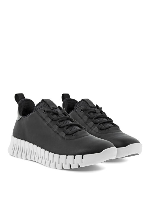Ecco Siyah Kadın Sneaker Gruuv W Black Light Grey - Görsel 4