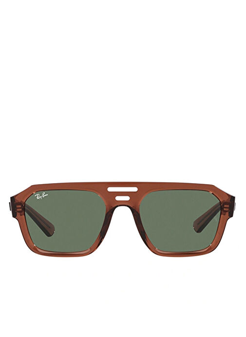 Ray-Ban RB4397 Oval Kahve Şeffaf Unisex Güneş Gözlüğü