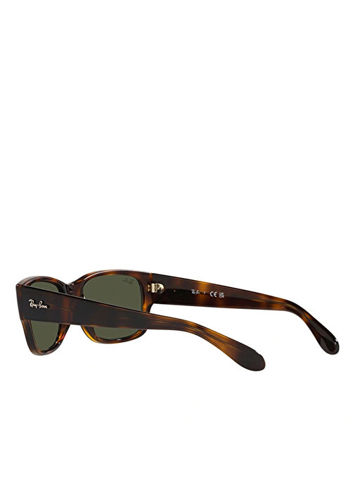 Ray-Ban RB4388 Dikdörtgen Kahve Unisex Güneş Gözlüğü