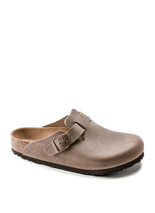 Birkenstock BOSTON LEOI Bej Erkek Terlik - Görsel 2